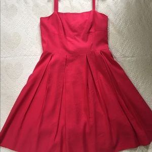 Linen cocktail dress